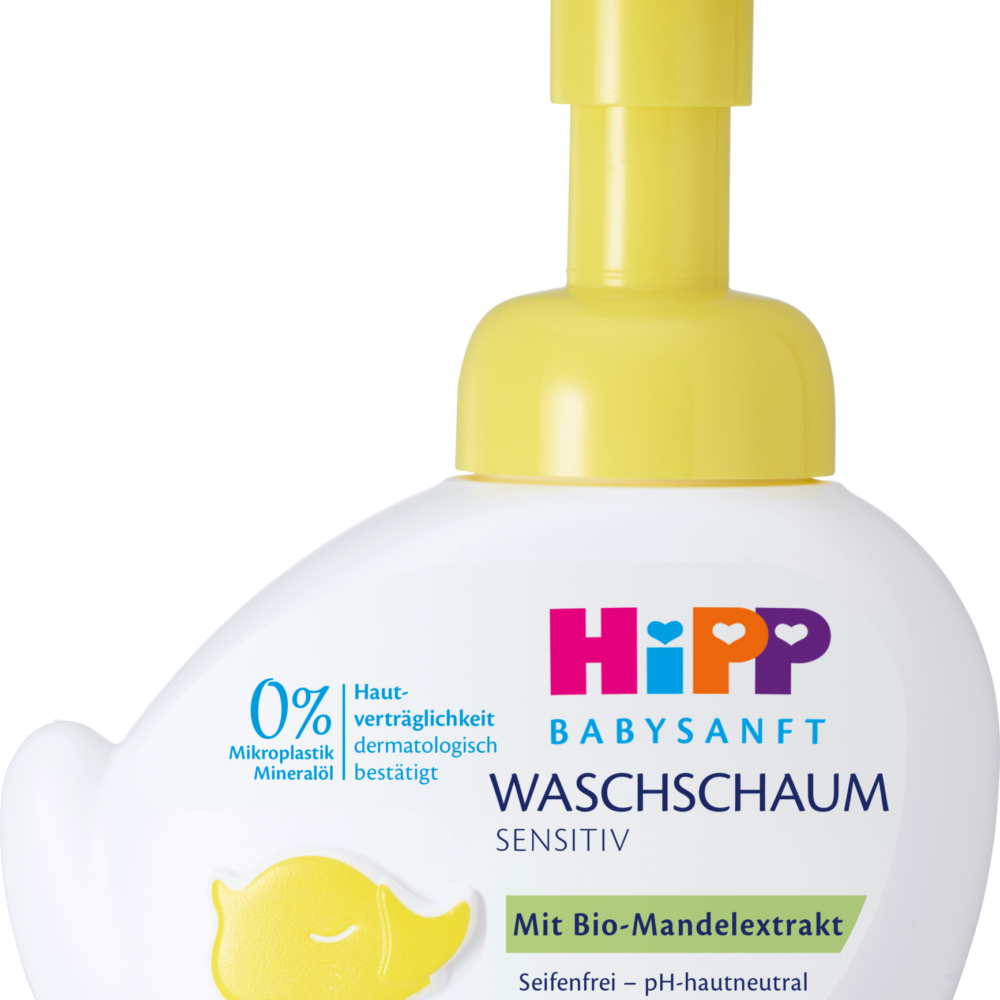 HiPP بيبي سانفت رغوة غسول الأطفال الحساسة، 250 مل