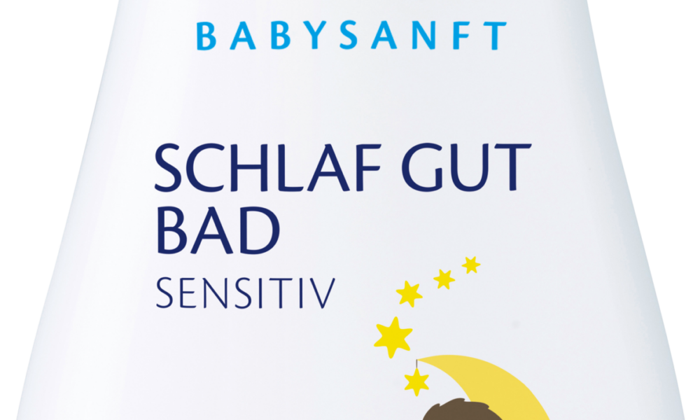 HiPP Babysanft إضافات حمام للأطفال للنوم الجيد للاستحمام ، 350 مل
