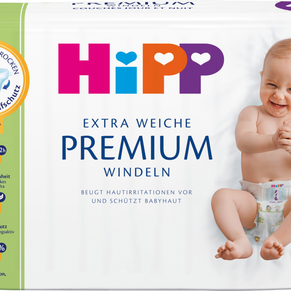 حفاضات هاي بي مقاس بريميوم 4 ماكسي (9-14 كجم)، 48 قطعة