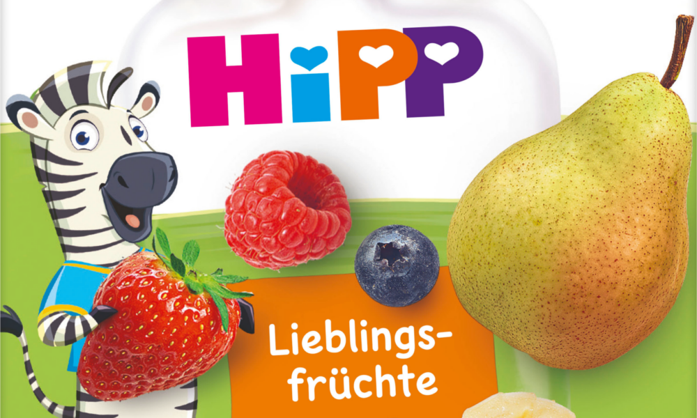HiPP Quetschie HiPP عبارة عن عبوات مختلطة من 1 سنة (4 × 100 جم) ، 400 جرام طعام تكميلي