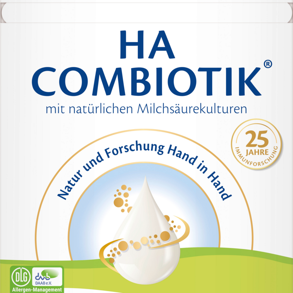 حليب المتابعة HiPP HA2 Combiotic بعد 6 أشهر ، 600 جرام حليب متابعة