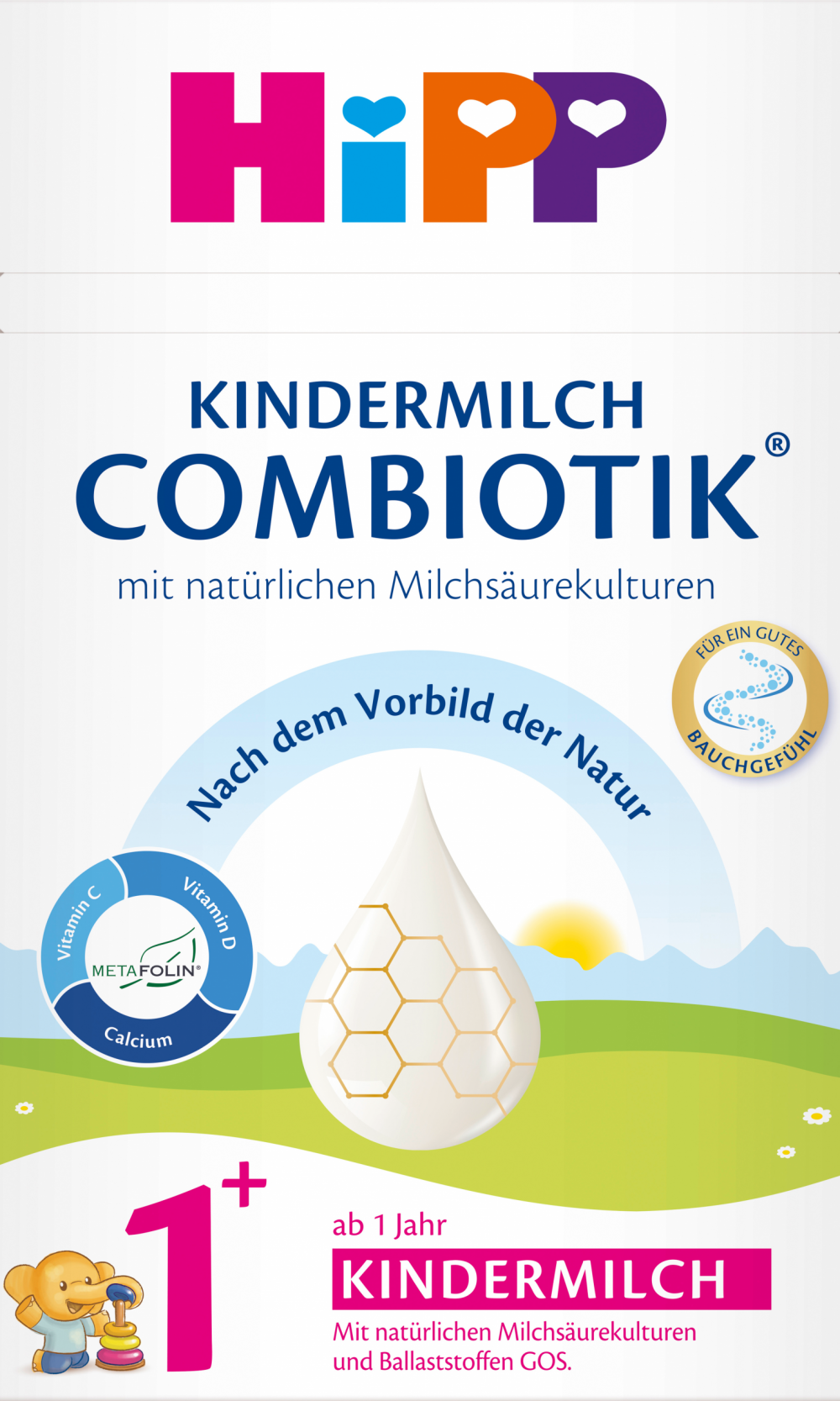 HiPP حليب الأطفال Combiotic من 1 سنة، 600 جرام