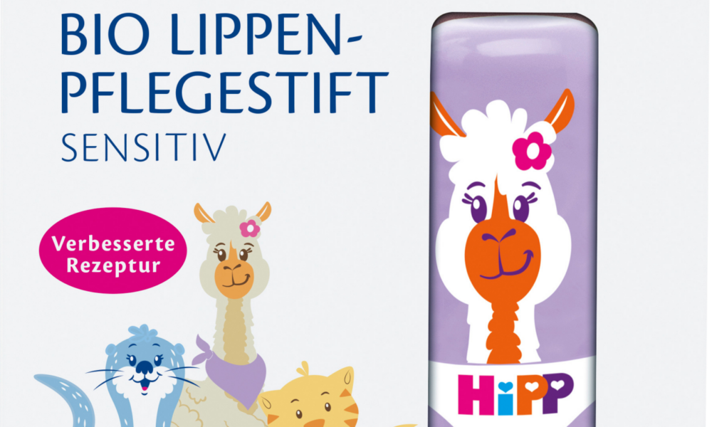 HiPP Babysanft للعناية بالشفاه الحساسة، 4.8 جرام