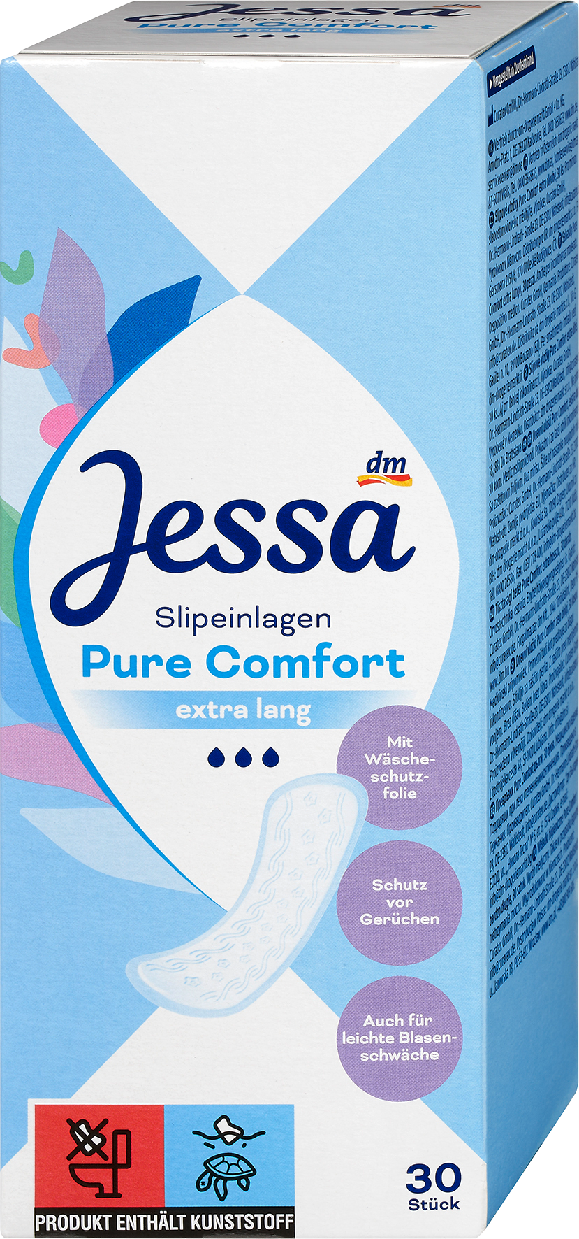 جيسا بانتي لينرز بيور كومفورت طويل جدا، 30 قطعة جهاز طبي