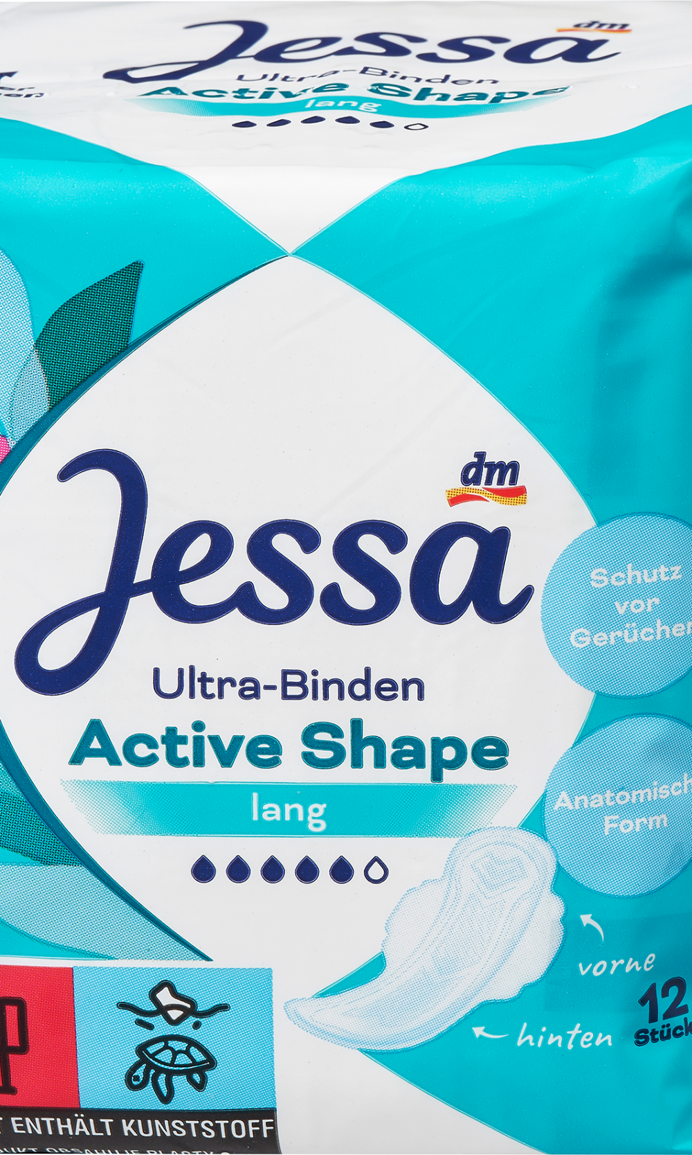 جيسا فوط الترا أكتيف شكل طويل، 12 قطعة