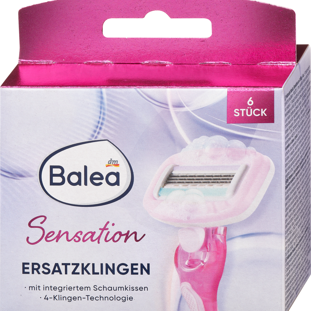 Balea شفرات حلاقة Sensation ، 6 قطع