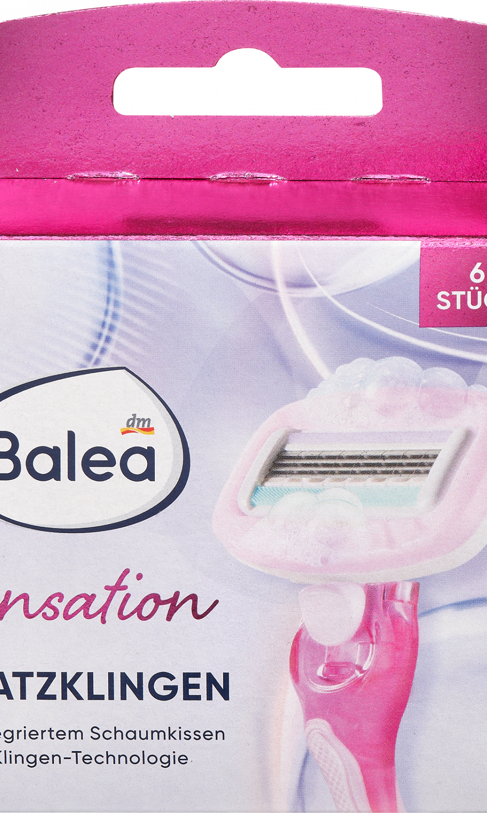 Balea شفرات حلاقة Sensation ، 6 قطع