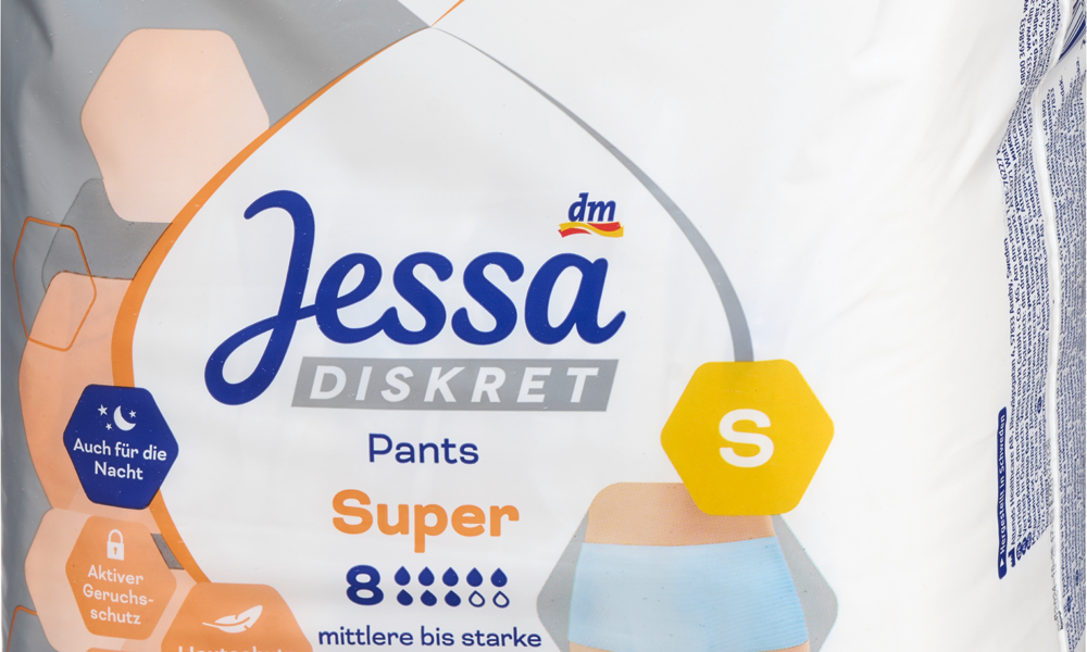 جيسا ديسكريتس سلس البول سوبر سايز إس ، 12 جهاز طبي