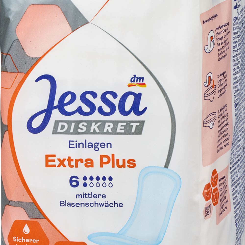 جيسا ديكريت سلس البول اكسترا بلس، 10 قطع جهاز طبي