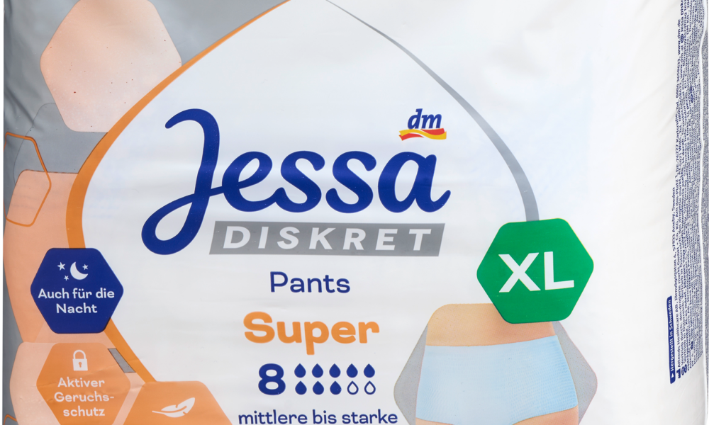 جيسا ديسكريتس سلس البول سوبر حجم XL ، 14 جهاز طبي