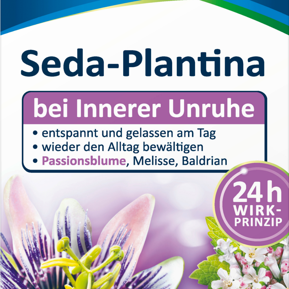 Klosterfrau Seda-Plantina أقراص التململ الداخلية، 30 قطعة من الأدوية