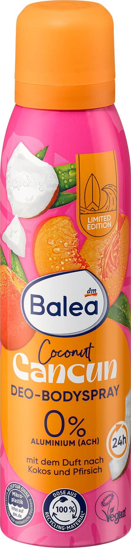 باليا بخاخ مزيل عرق جوز الهند كانكون، 150 مل