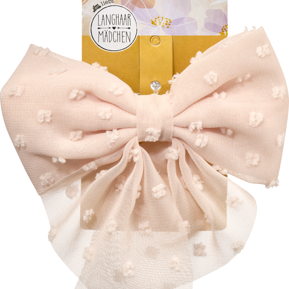 فتاة ذات شعر طويل براءة اختراع مشبك القوس ، 1 قطعة