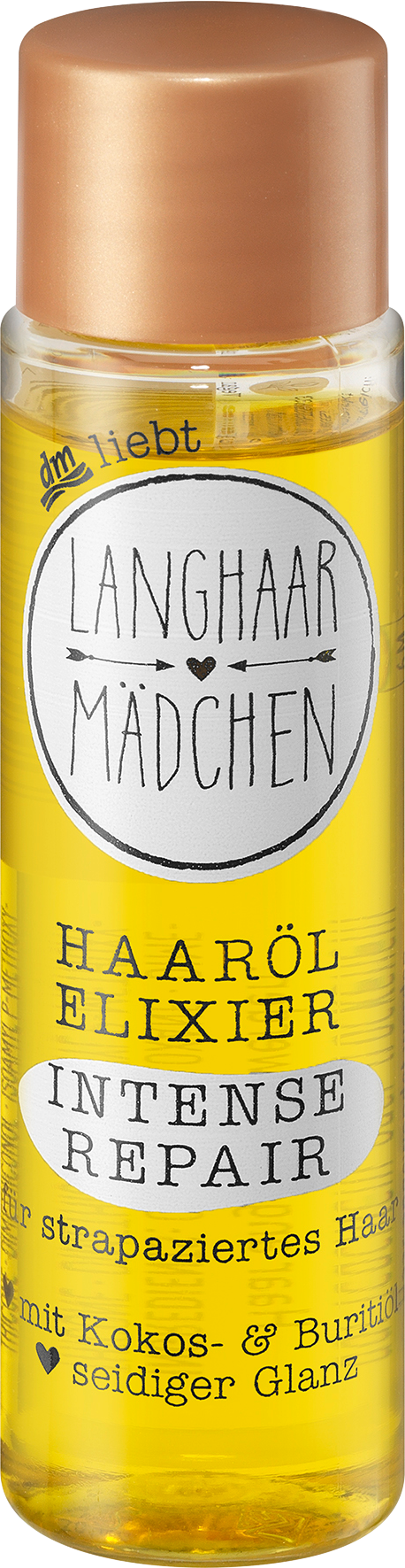 زيت الشعر الطويل للفتيات الإكسير للإصلاح المكثف، 20 مل