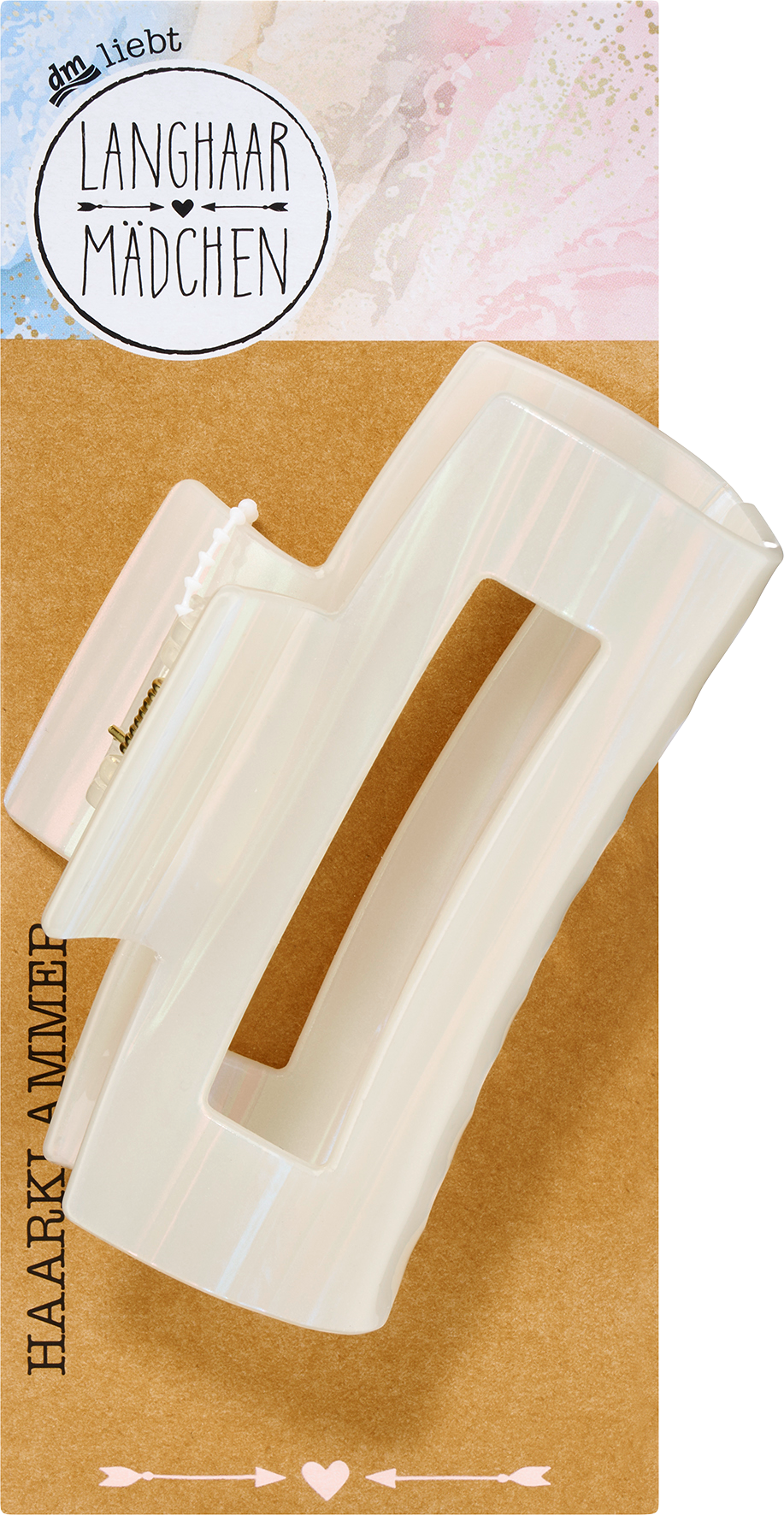 مشبك شعر طويل للعناية الصيفية بفتاة ، 1 قطعة