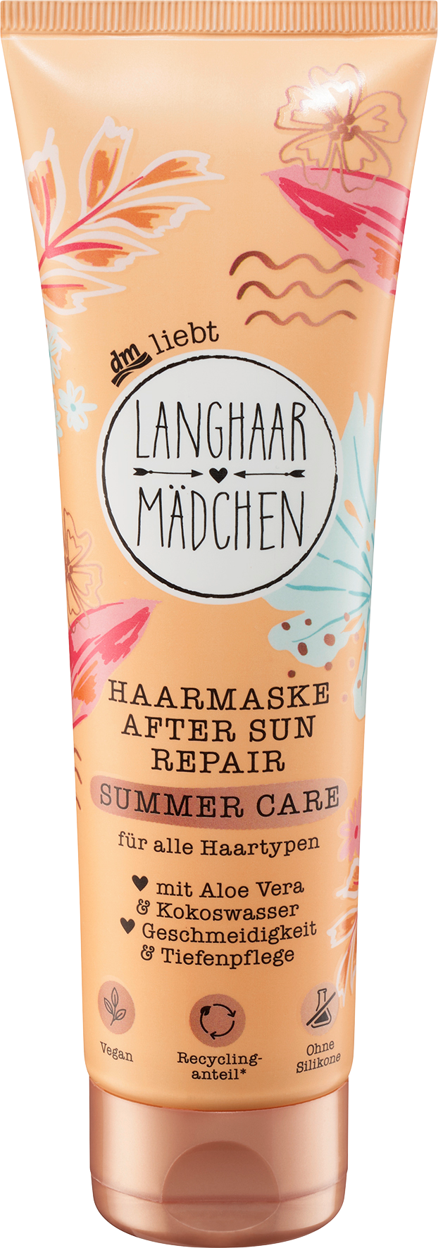 قناع الشعر للفتيات للشعر بعد إصلاح الشمس للعناية الصيفية، 150 مل