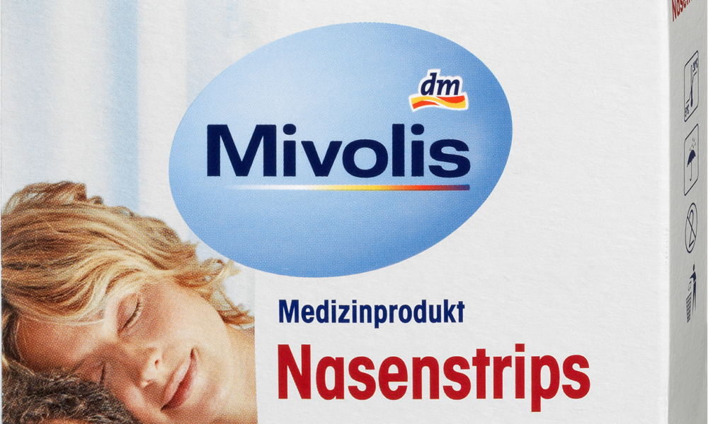 شرائط الأنف Mivolis ، 12 قطعة جهاز طبي