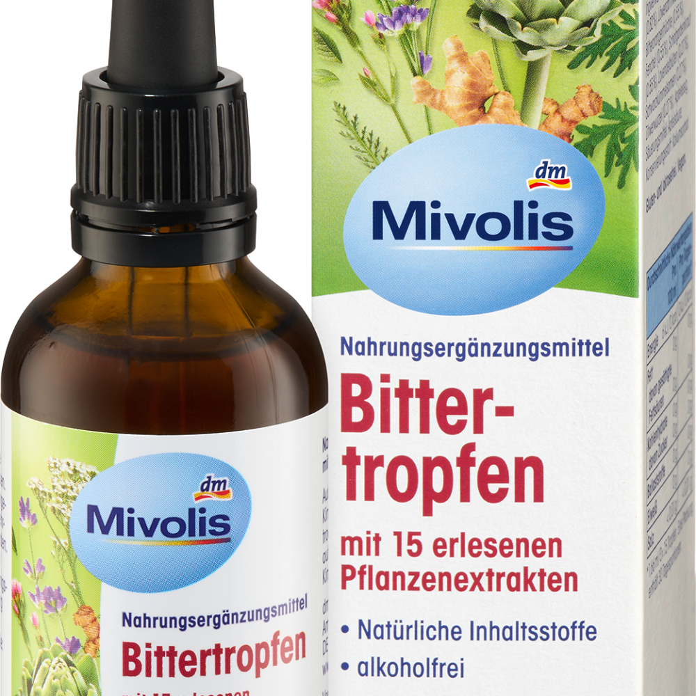 Mivolis Bitter Drops ، مكمل غذائي 50 مل