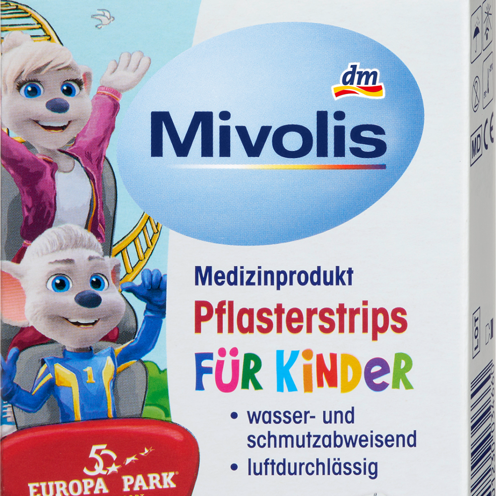 شرائط الجبس للأطفال في أوروبا - بارك إيديشن، 20 قطعة جهاز طبي