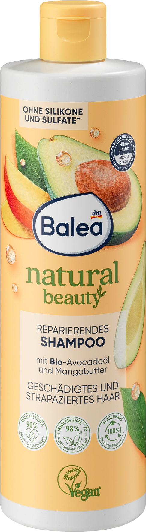 شامبو باليا ناتشورال بيوتي بزيت الأفوكادو وزبدة المانجو، 400 مل