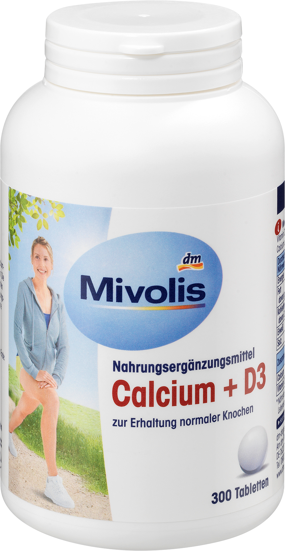 ميفوليس كالسيوم + د3 أقراص، 300 قطعة، 270 غراممكمل غذائي