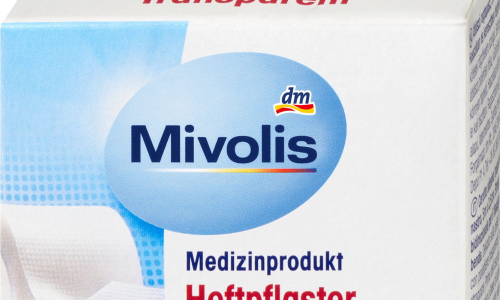 Mivolis لاصق جص شفاف ، جهاز طبي 5 م
