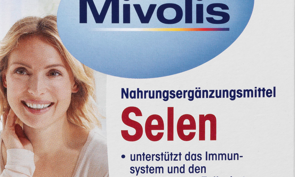 Mivolis Selenium, أقراص صغيرة 60 حبة، 9 جم مكمل غذائي