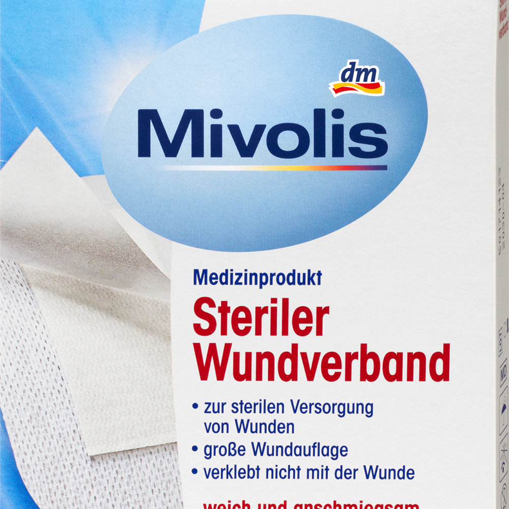 ضمادة الجروح المعقمة من ميفوليس ، 5 قطع جهاز طبي