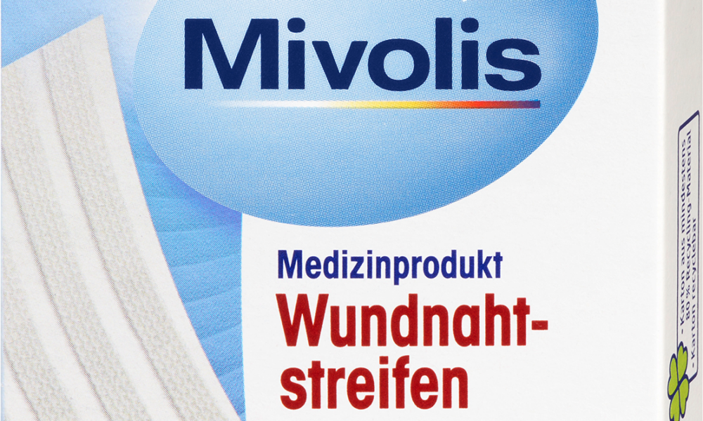 شرائط خياطة الجرح Mivolis ، 20 قطعة جهاز طبي