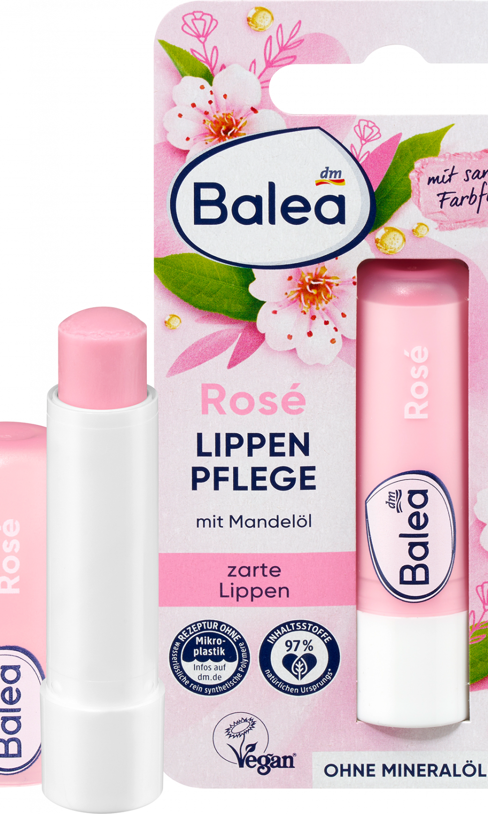 باليا للعناية بالشفاه بالورد، 4.8 جرام