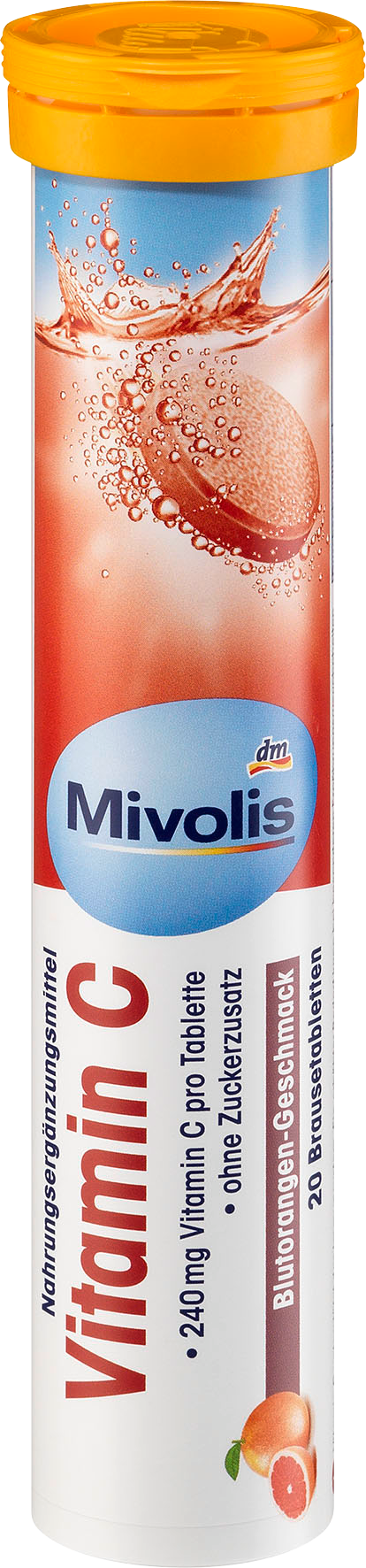 ميفوليس أقراص فيتامين سي الفوارة، 20 قطعة، 82 غراممكمل غذائي