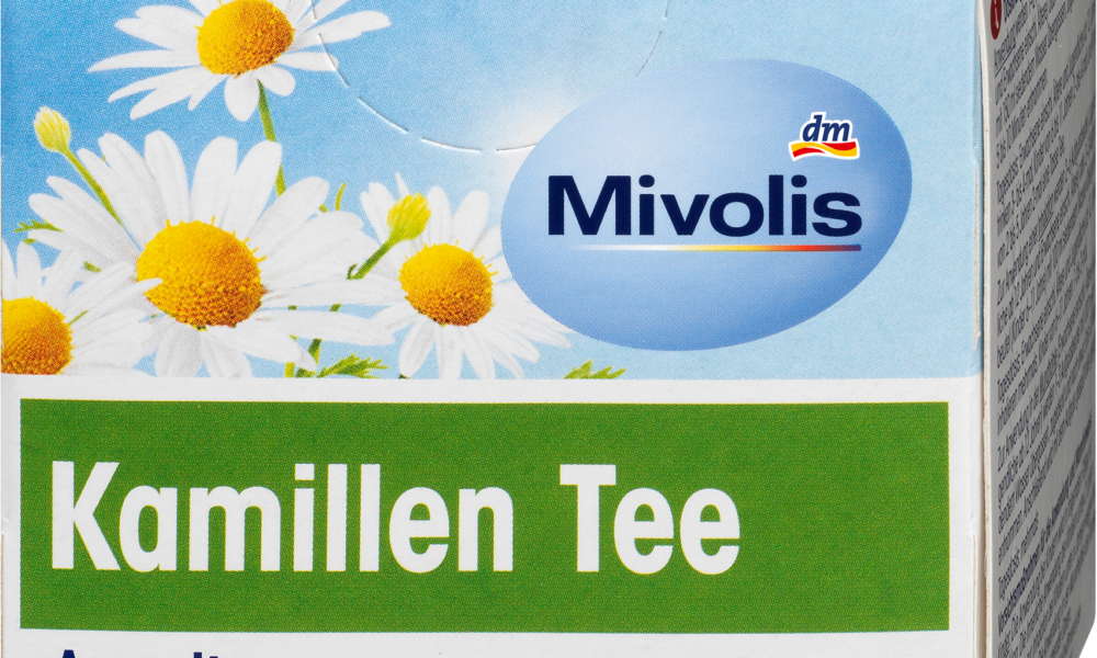 Mivolis Medicinal Tea, شاي البابونج (12 كيس)، 18 جم طبي