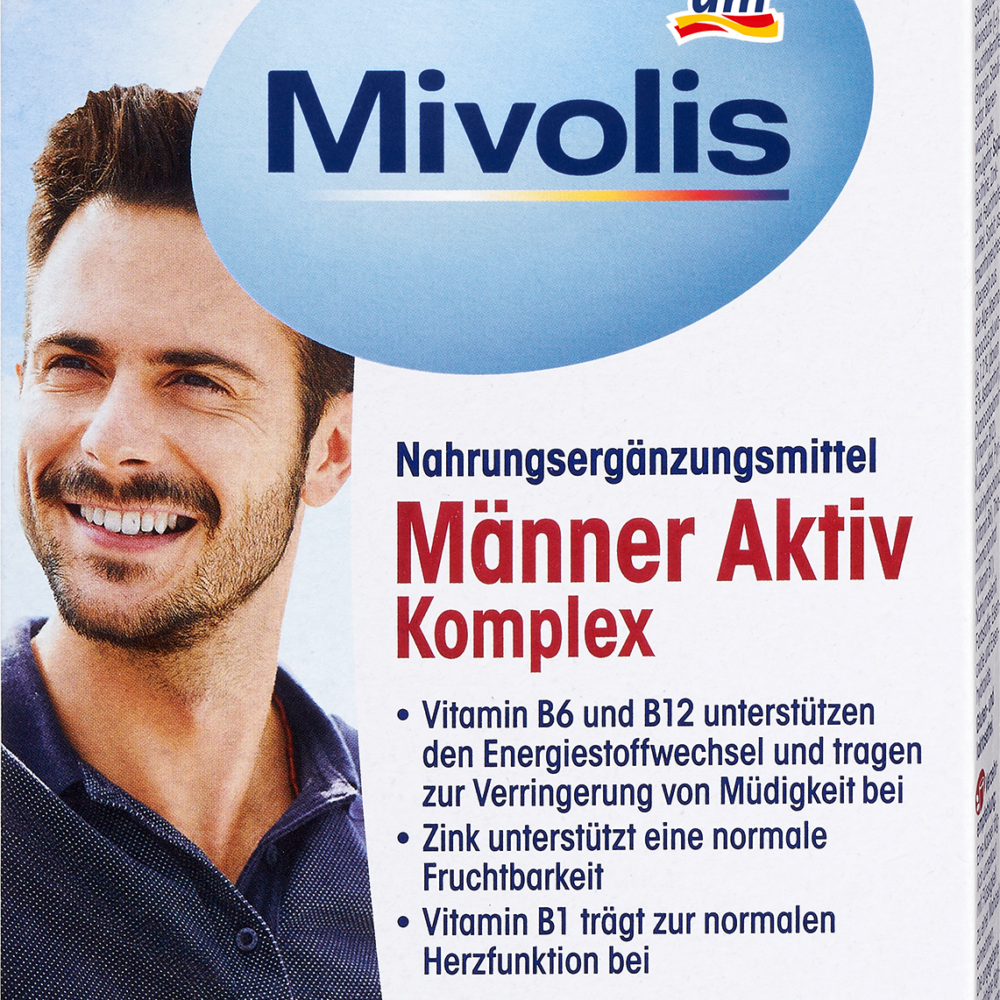 ميفوليس مركب نشط للرجال، كبسولات، 30 قطعة، 26 جم مكمل غذائي