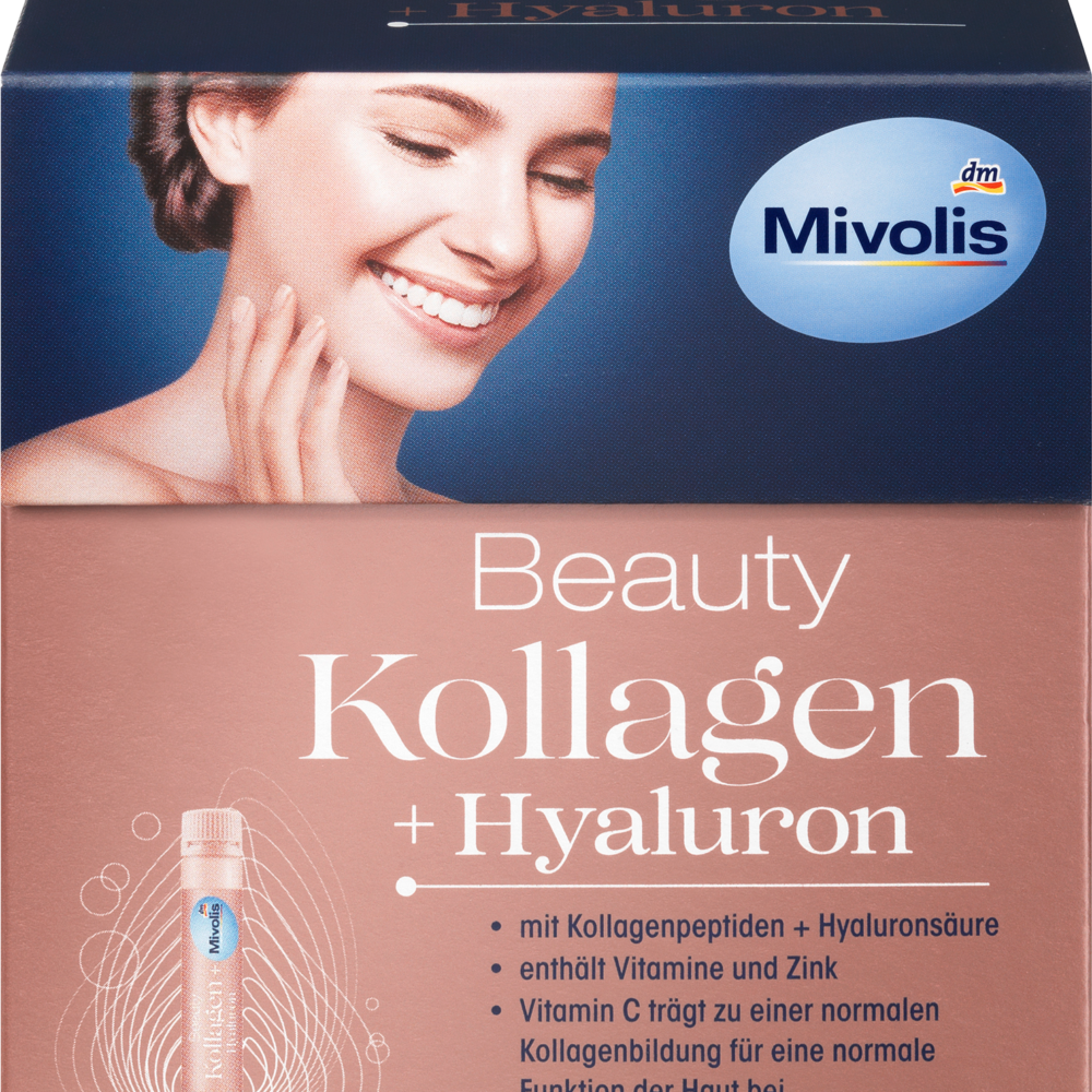 ميفوليس بيوتي كولاجين + هيالورون، أمبولات للشرب، 20 قطعة، 20 قطعة مكمل غذائي