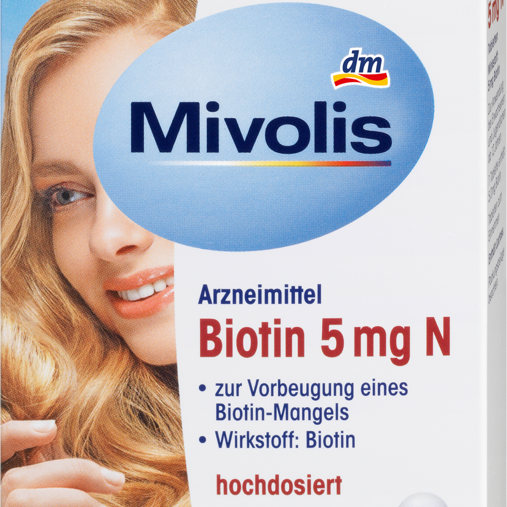 ميفوليس بيوتين 5 مجم N، أقراص، 60 قطعة أدوية