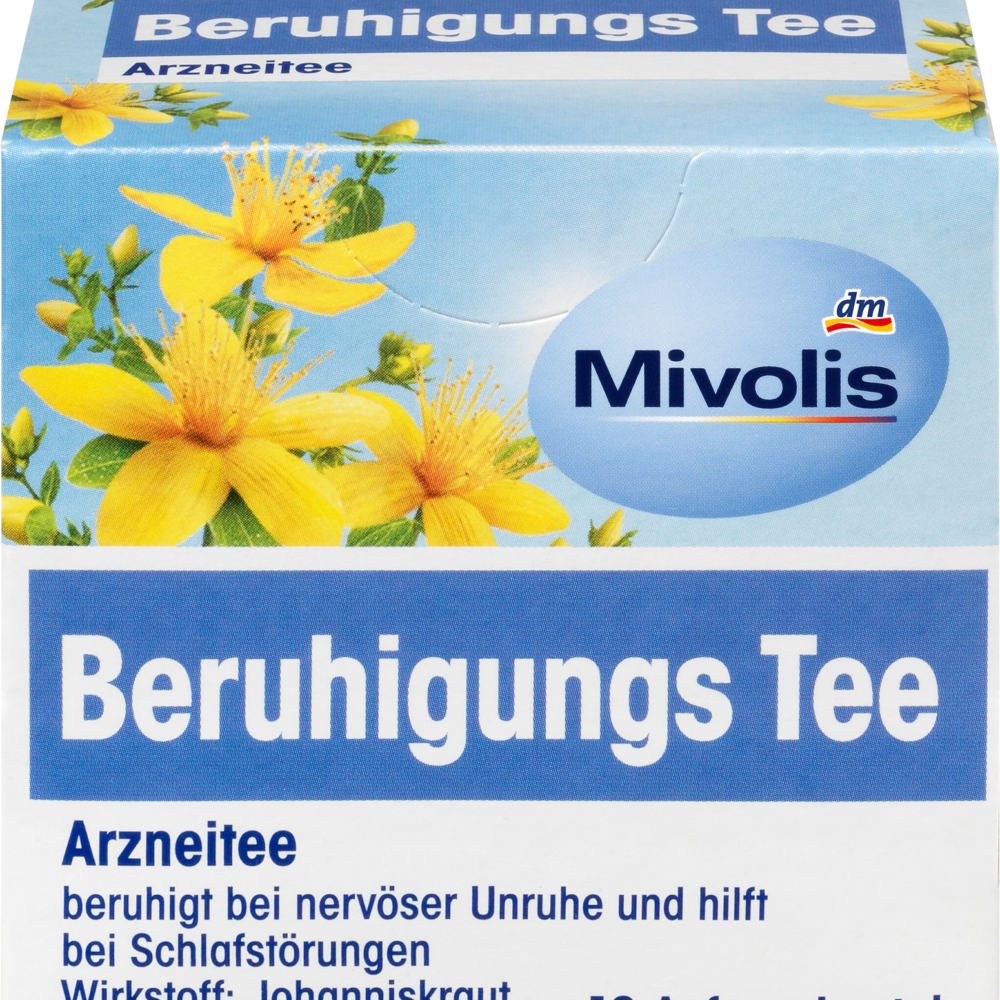 Mivolis Medicinal Tea, شاي مهدئ (12 كيس)، 24 جم طبي