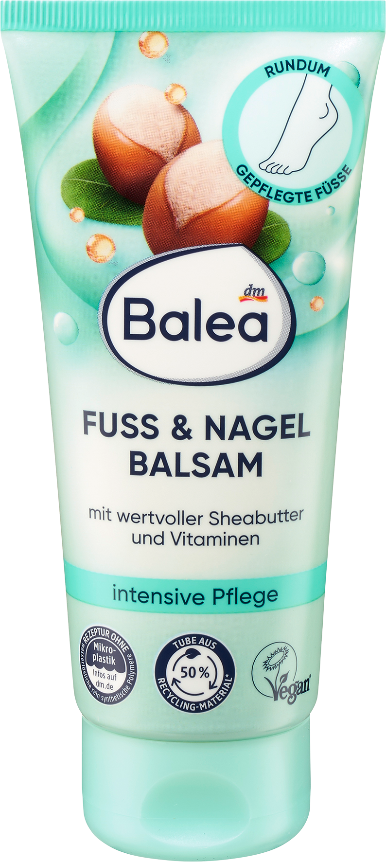 Balea مرطب للقدمين والأظافر، 100 مل