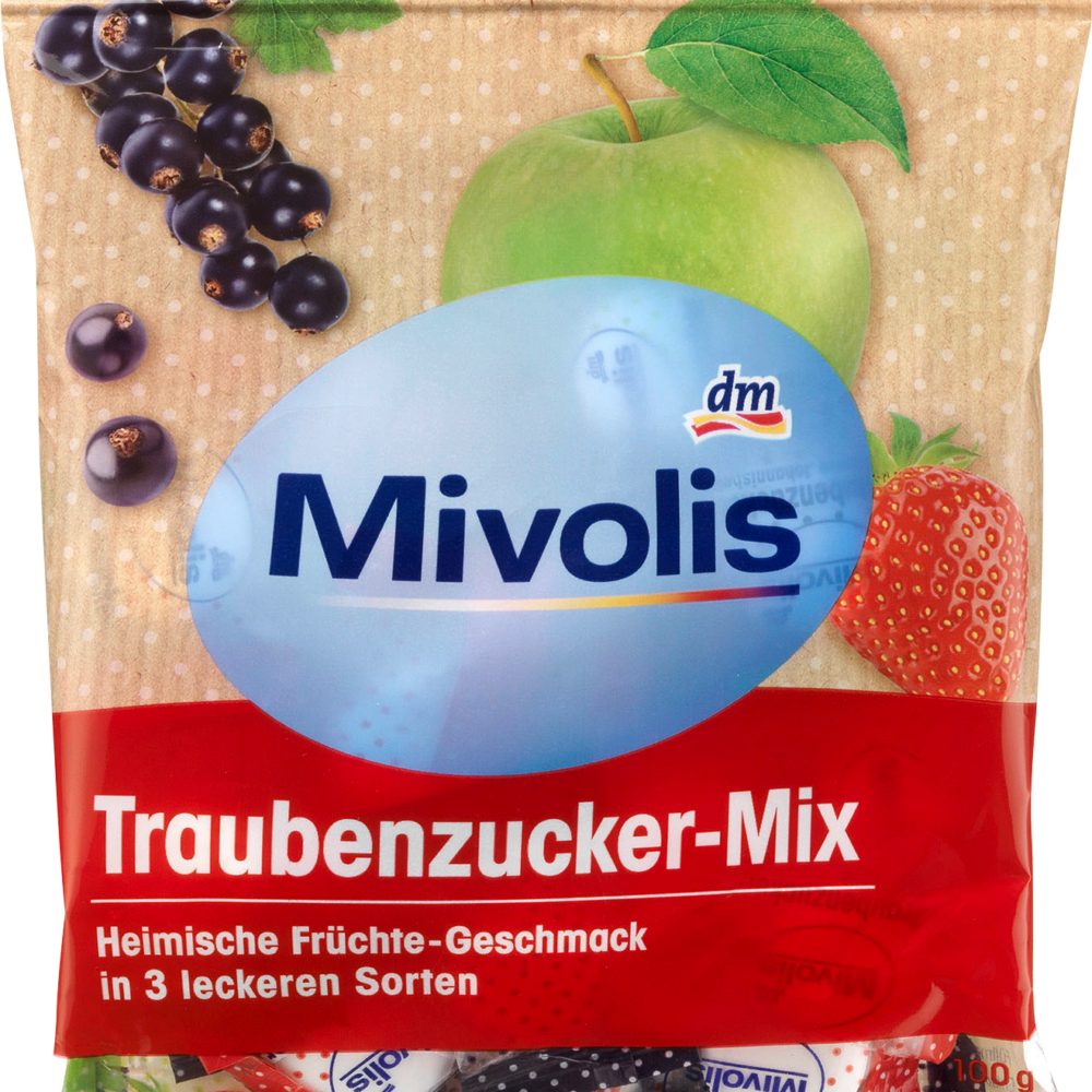 ميفوليس، سكر العنب، مزيج الفاكهة، 100 غرام