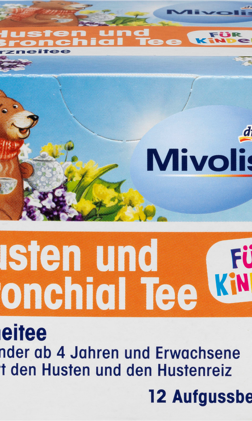 شاي ميفوليس للأطفال، شاي السعال والشعب الهوائية (12 كيس)، 18 غرام أدوية