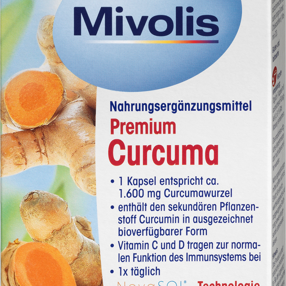 ميفوليس كبسولات كركم ممتازة، 30 قطعة، 19 جرام مكمل غذائي