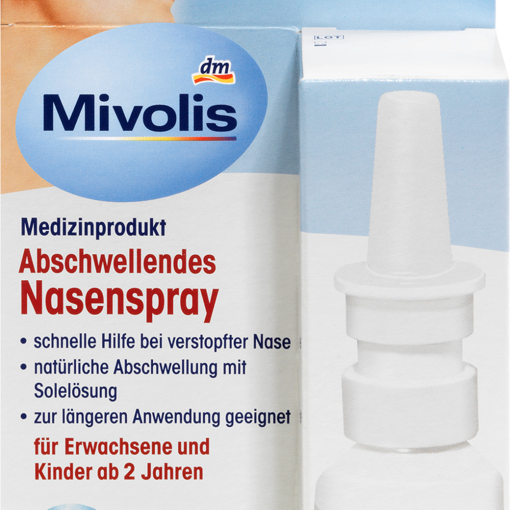 بخاخ الأنف المزيل للاحتقان من ميفوليس، 20 مل جهاز طبي