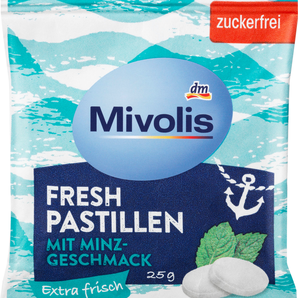 ميفوليس باستيل ، نعناع ، خالي من السكر ، 25 جم