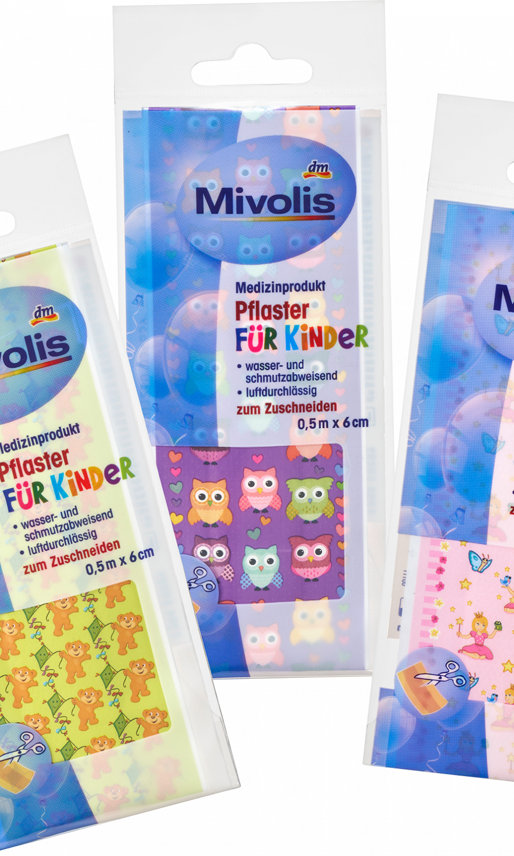 لصقة الأطفال Mivolis ، 0.5 متر جهاز طبي