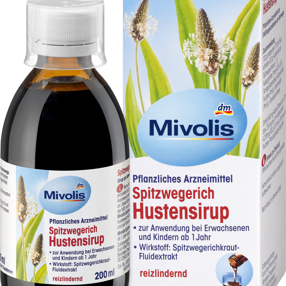 ميفوليس لسان الحمل شراب السعال، 200 مل طبي