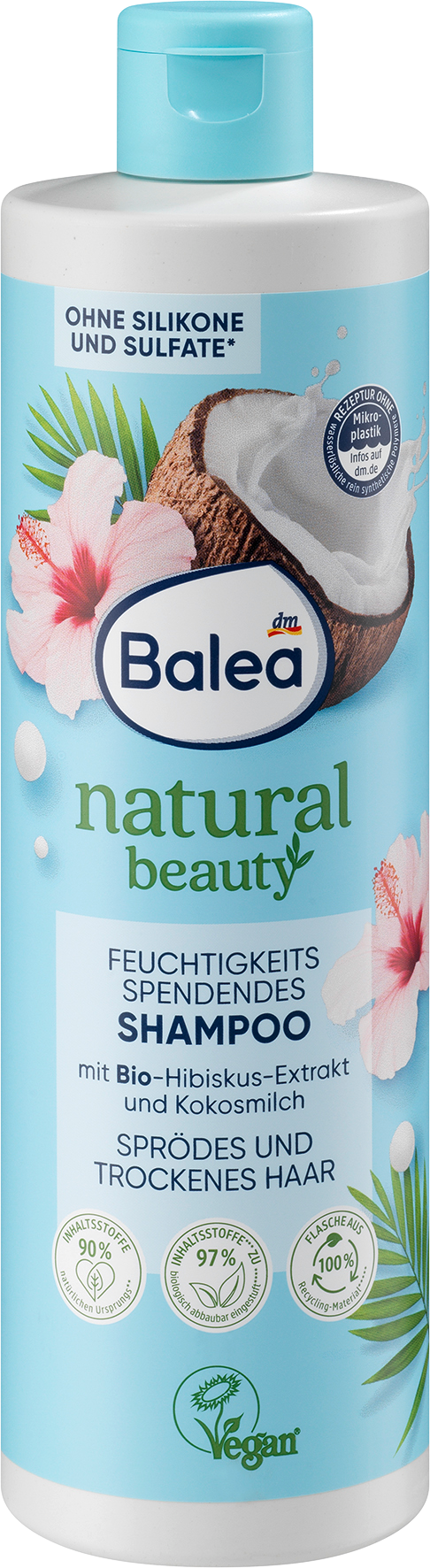 شامبو باليا مستخلص الكركديه الطبيعي للجمال وحليب جوز الهند، 400 مل