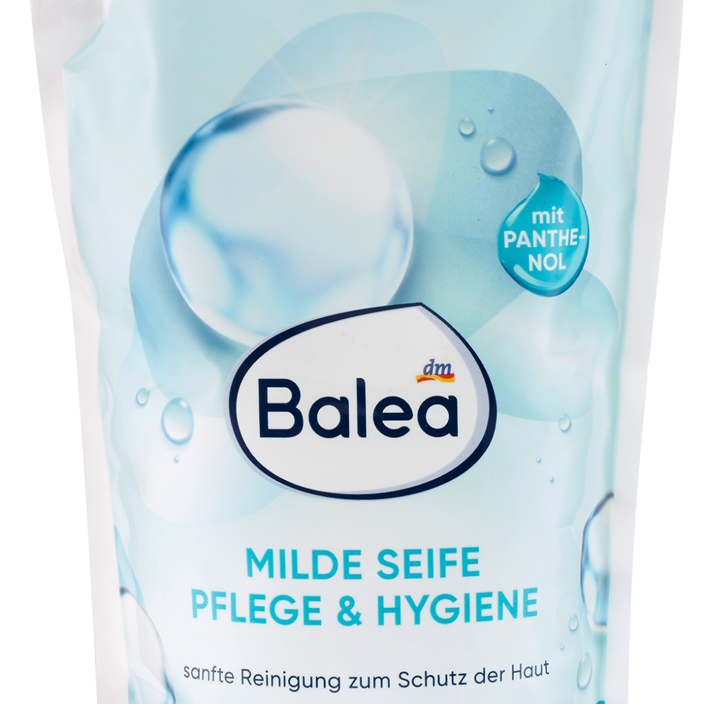 Balea Liquid Soap, صابون خفيف للعناية والنظافة، مضاد للبكتيريا، عبوة إعادة التعبئة، 500 مل