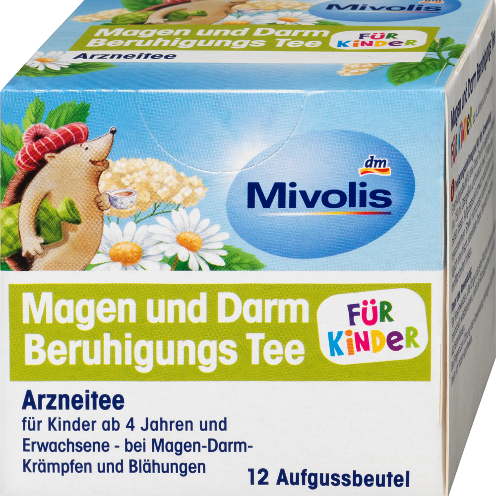 شاي ميفوليس للأطفال وشاي مهدئ للمعدة والأمعاء (12 كيس)، 18 جم دواء