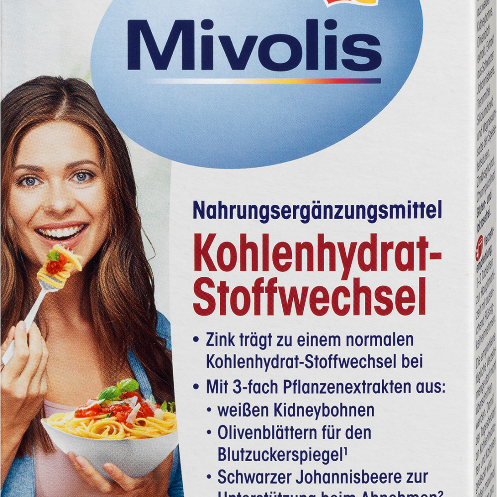 ميفوليس استقلاب الكربوهيدرات، 20 قطعة، 16 جم مكمل غذائي