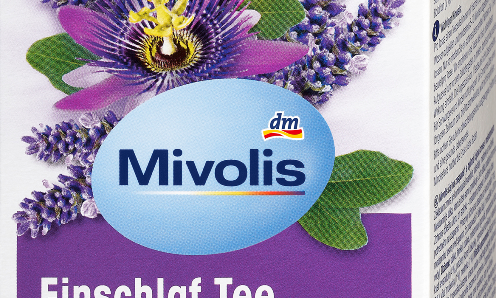 Mivolis Herbal Tea, شاي النوم مع الميلاتونين (14 كيس)، 28 جم