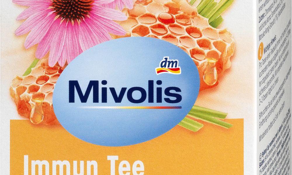 Mivolis Herbal Tea, شاي مناعي مع عسل ما نوك وفيتامين سي (14 كيس)، 28 جم